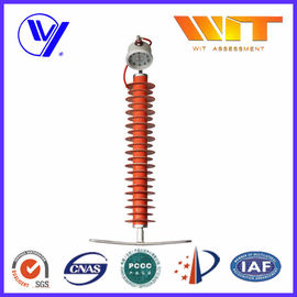 Buon prezzo Protezione dello scaricatore della sovratensione della trasmissione del polimero con Gap esterno 42KV - 75KV in linea