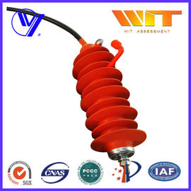 Buon prezzo Scaricatore elettrico della sovratensione della trasmissione 24KV con l'alloggio della gomma di silicone in linea