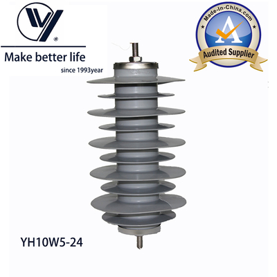 Buon prezzo YH10W-24 Gapless Lightning Arrester 10kA 24kV IEC60099-4 in linea